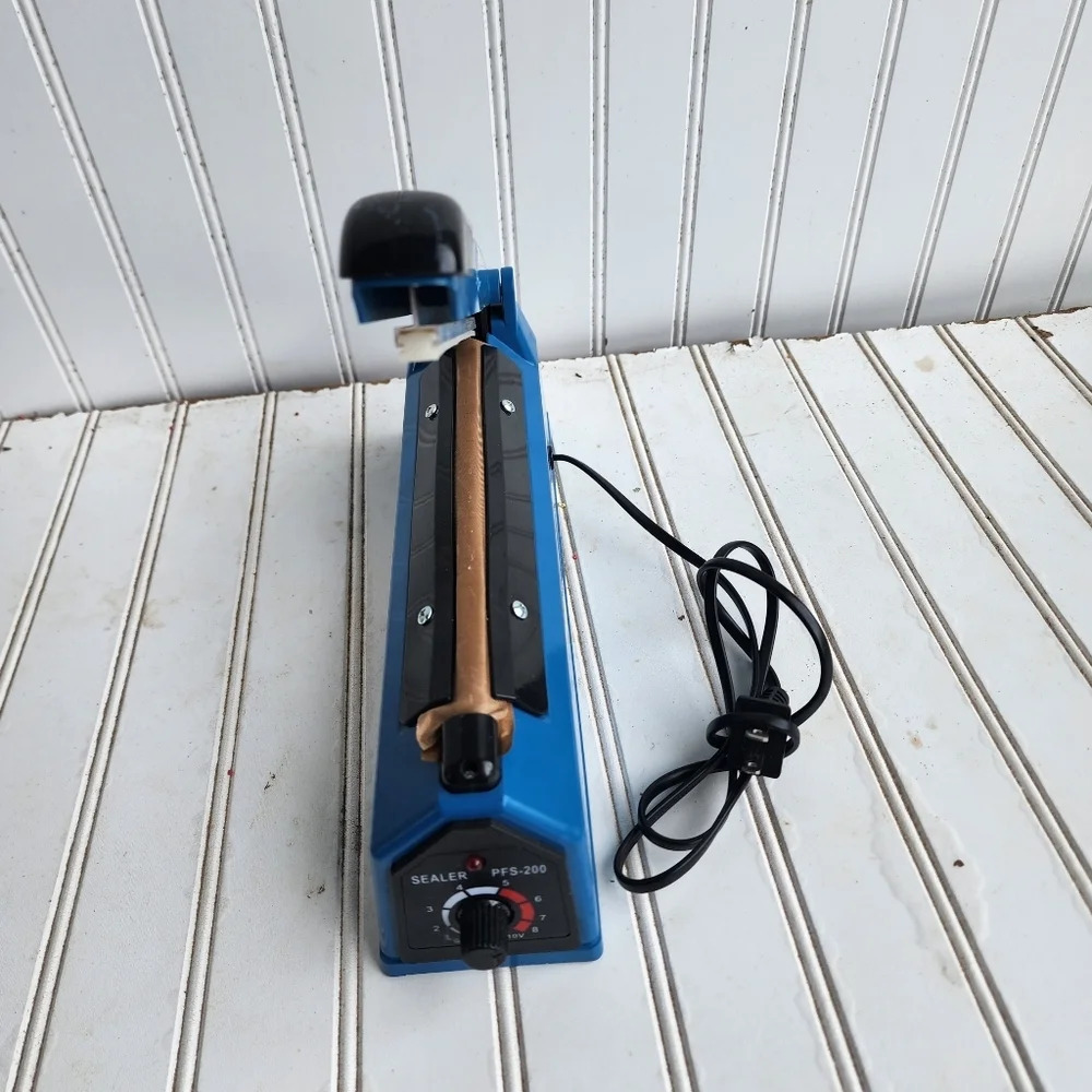 Yeler PFS-200 Manual Hand Impulse Plastic Bag Film Sealer R11 - Picture 3 of 9